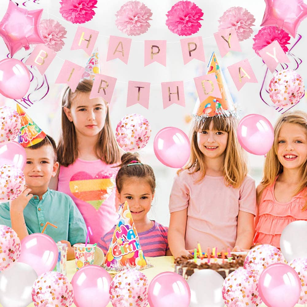 Happy Birthday Party Decorations Banner Bunting Balloons 1st 2nd 16th 18th 21st Happy Birthday Party Decorations Banner Bunting Balloons 1st 2nd 16th 18th 21st